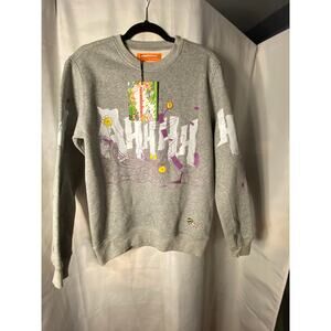 Nickelodeon 2023 NWT Real Monsters AAHHH Sweatshirt Size Small Gray MSRP $68.